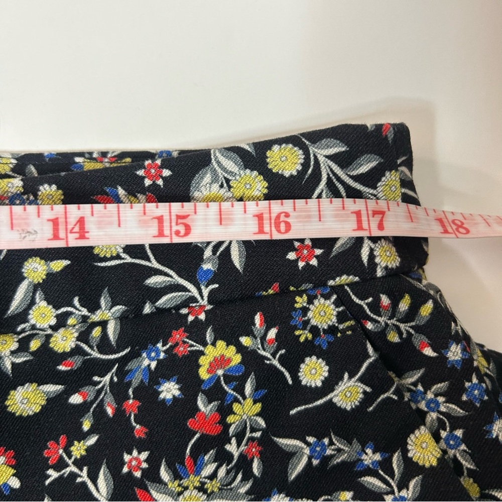 NWT Boden Wildflower Paisley Print Bi-Stretch Straight Leg Trousers (size 14) - Picture 6 of 10